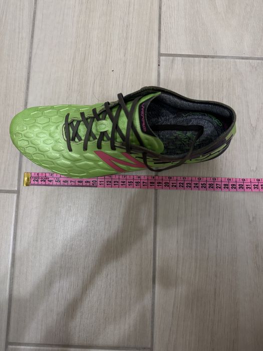 Футбольні бутси New Balance VIsaro 2.0 Pro FG неоново-зелені, 41,5 р