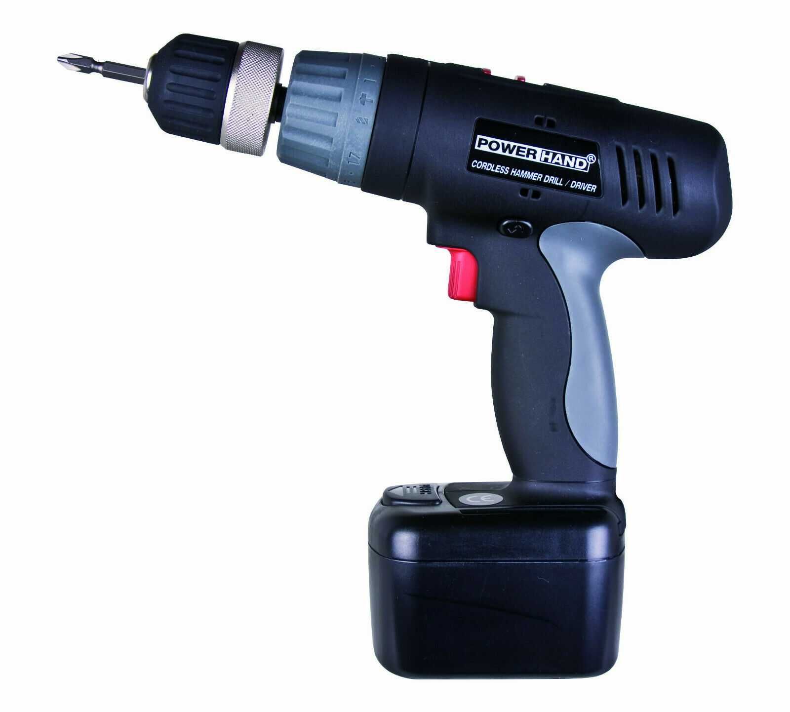 Powerhand Berbequim Aparafusadora DE3S-1200 2 Bateria 12V PROFESSIONAL