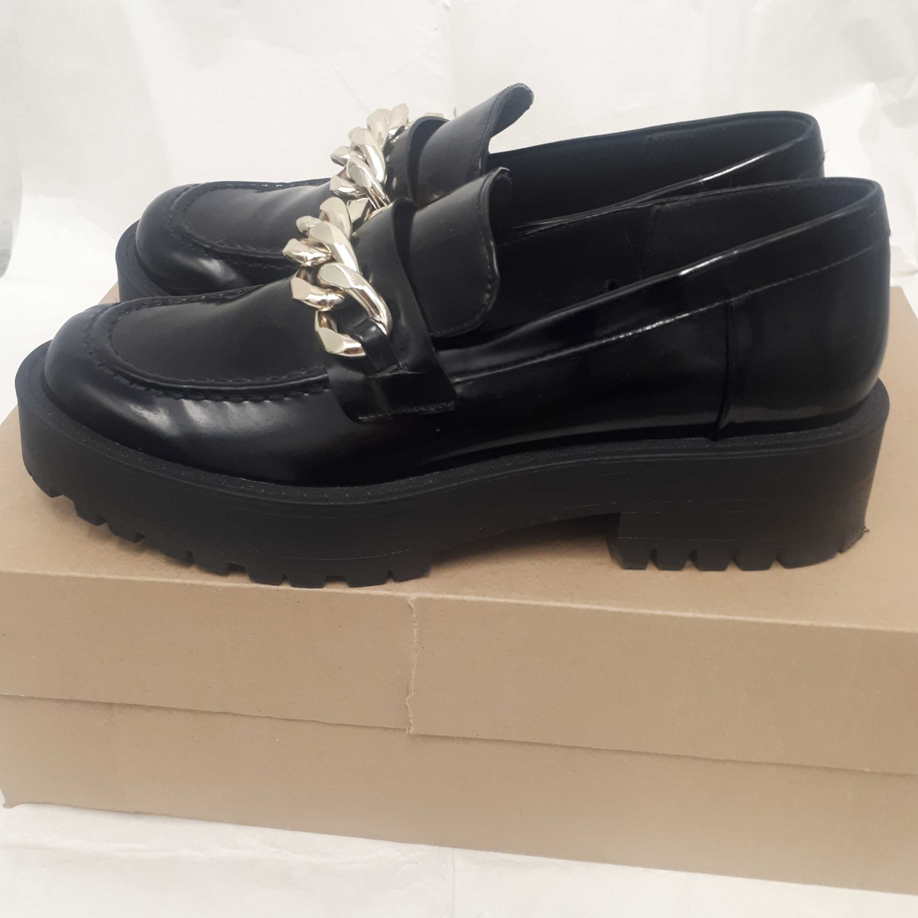 Mokasyny Zara damskie 37