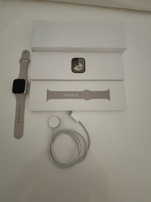 Apple watch series 9 41mm Starlight fatura e garantia até 08/2027