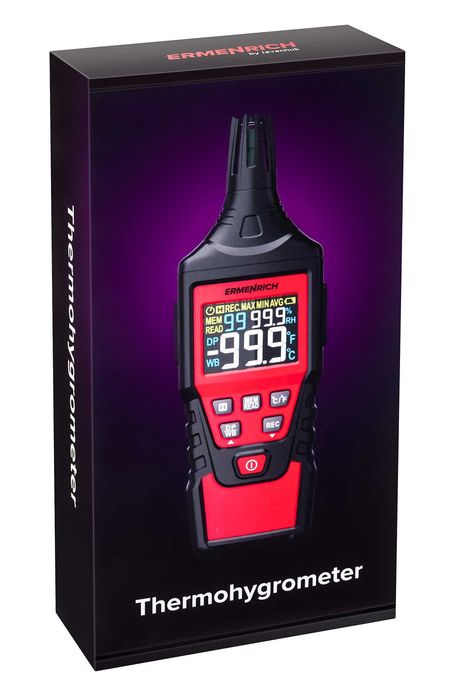 Termohigrometr Ermenrich Wett TU30