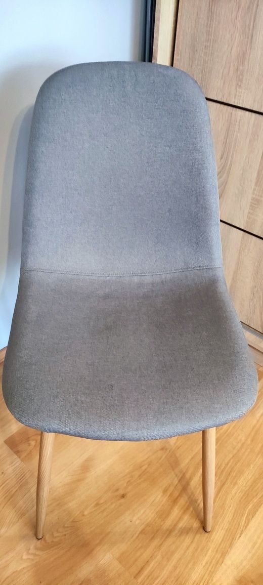 Krzesło JYSK Jonstrup krzesła szare różowe