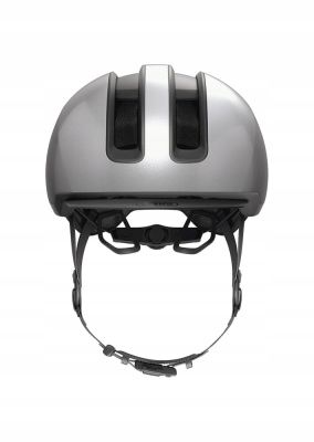 outlet kask rowerowy abus hud-y gleam silver m 54-58cm