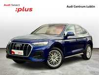Audi Q5 Sportback 204 KM,S line,Matrix/OLED,Hak,Ambiente Plus