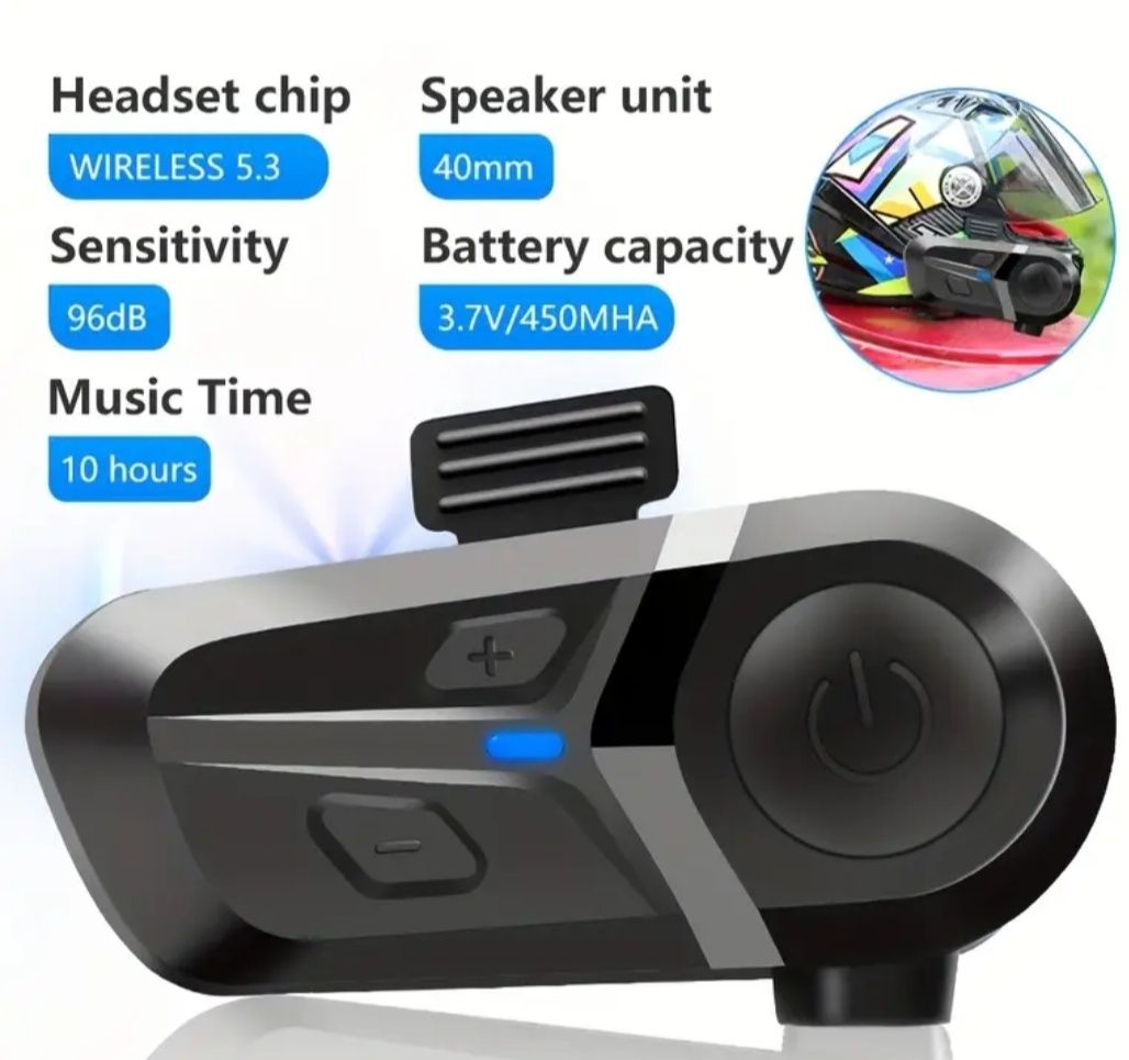 Intercom motocyklowy