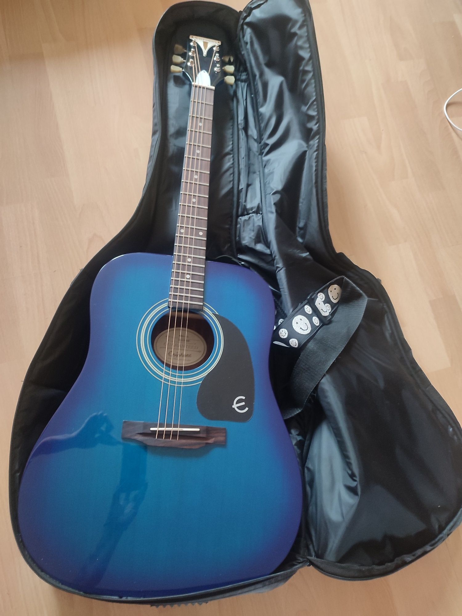 Gitara Epiphone Pro-1 TL z pokrowcem i podnóżek