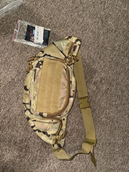 Сумка бананка мультикам + подарок патч