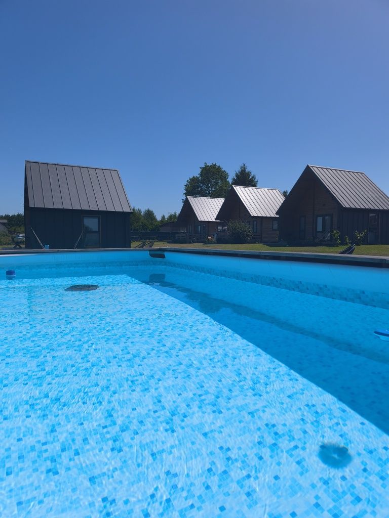 Nowe domki,basen,200 do plaży