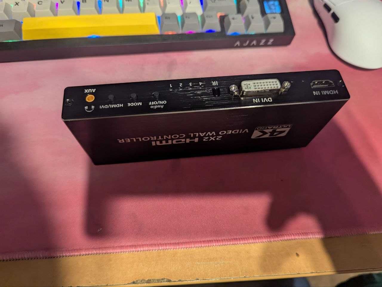 HDMI Video Wall Controller 2×2 4K UltraHD (HDMI / DVI / AUX) type-c