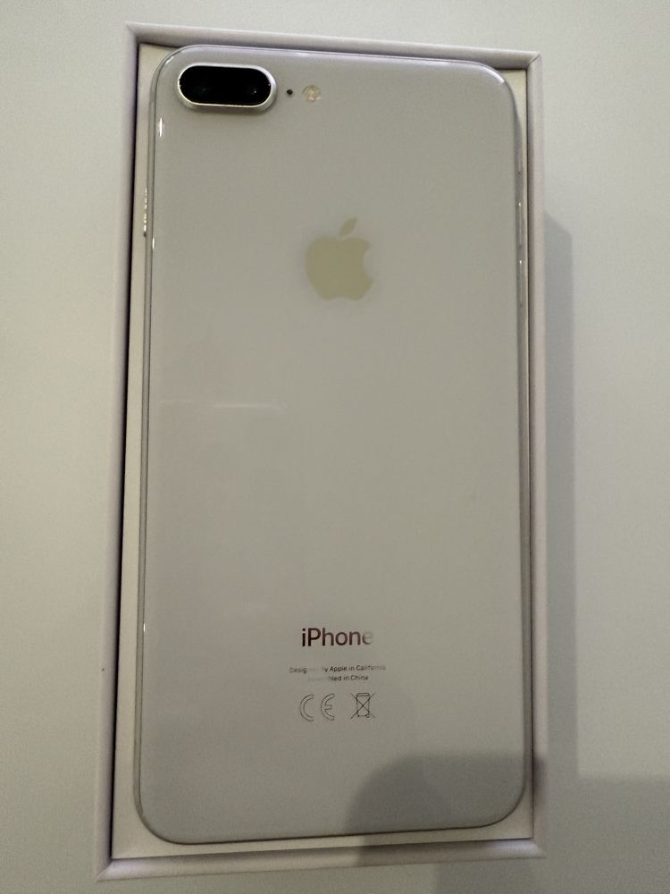 iPhone 8 Plus 64GB Silver Biały Jak Nowy