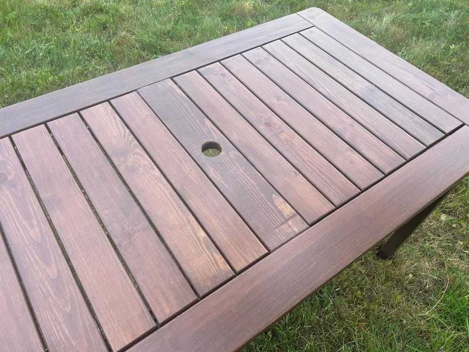 Stół ogrodowy tarasowy drewniany nowy