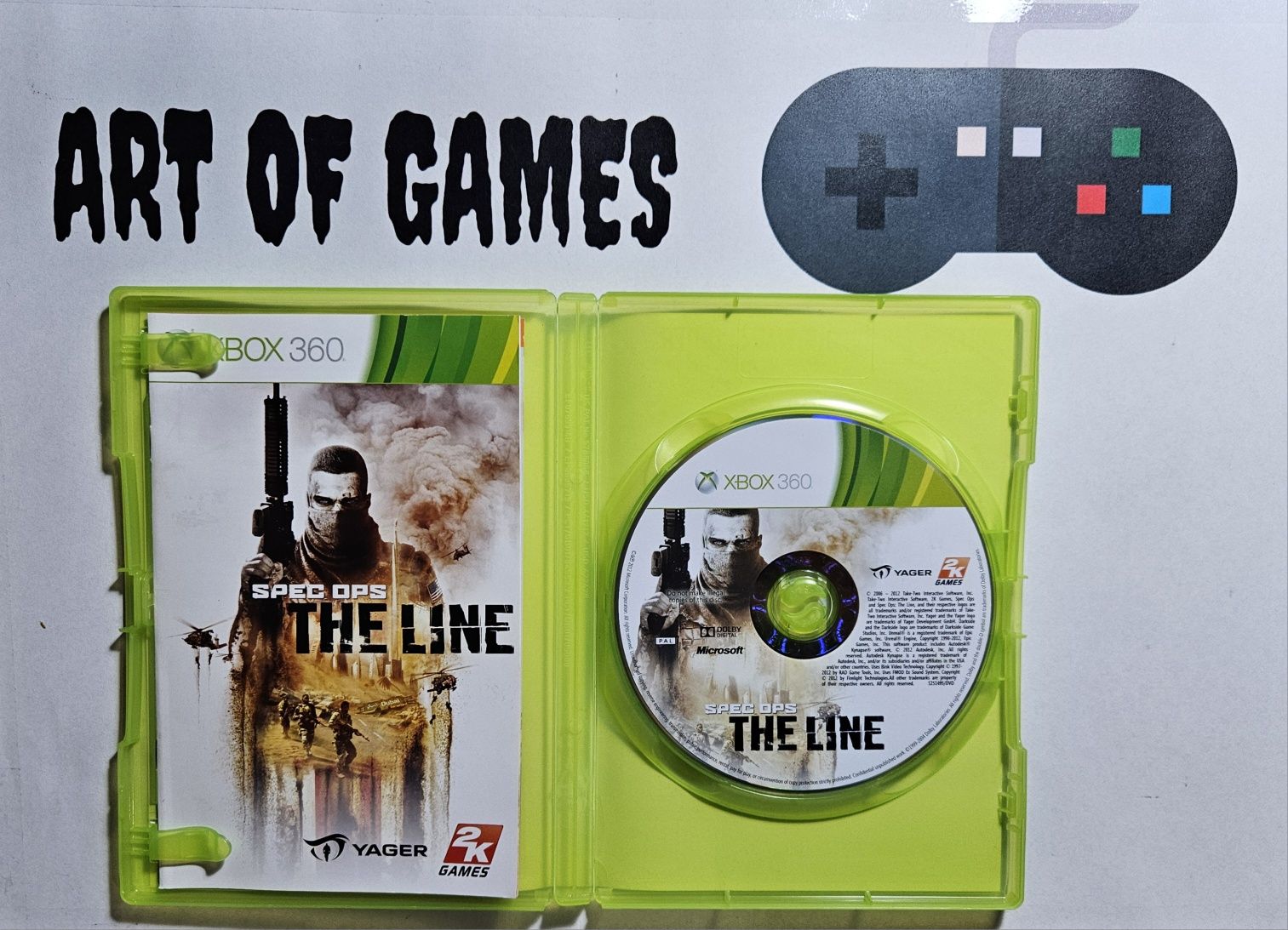 Spec Ops The Line Xbox 360 Komplet 3xA Ideał