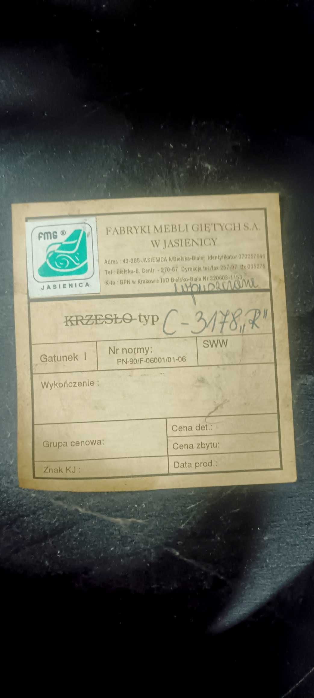 krzesło barowe - drewniane - 78 cm - śr 37