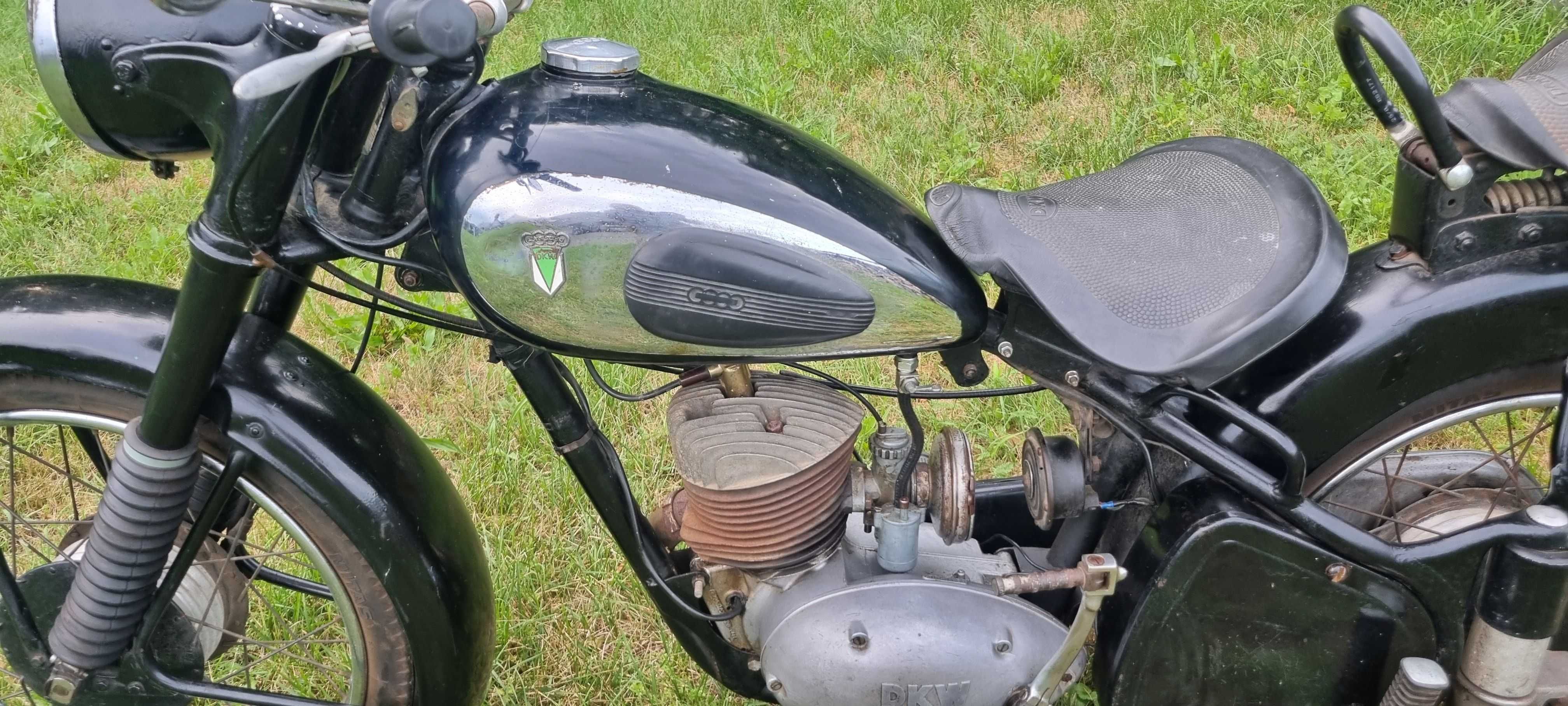DKW RT 200 H - Auto Union - Klasyk - 1953 - Na chodzie - Dokumentacja!