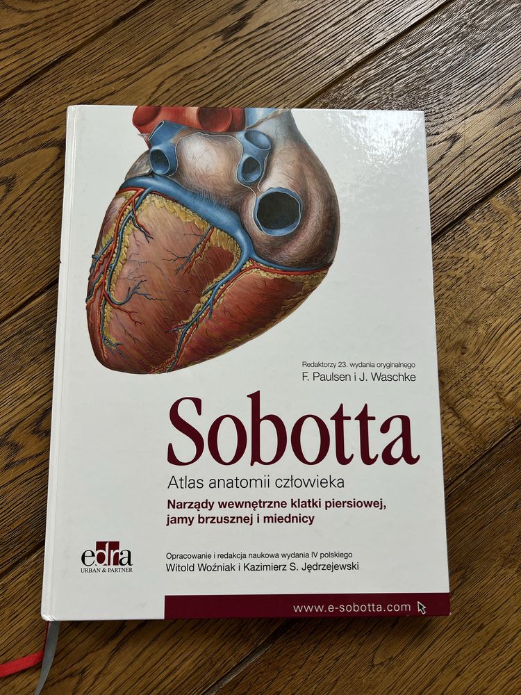 Atlas anatomii człowieka, Sobotta Tom 2