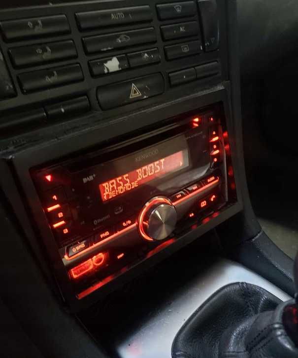 Radio KENWOOD 2 din DPX406DAB Bluetooth USB AUX CD DAB+ 50Wx4