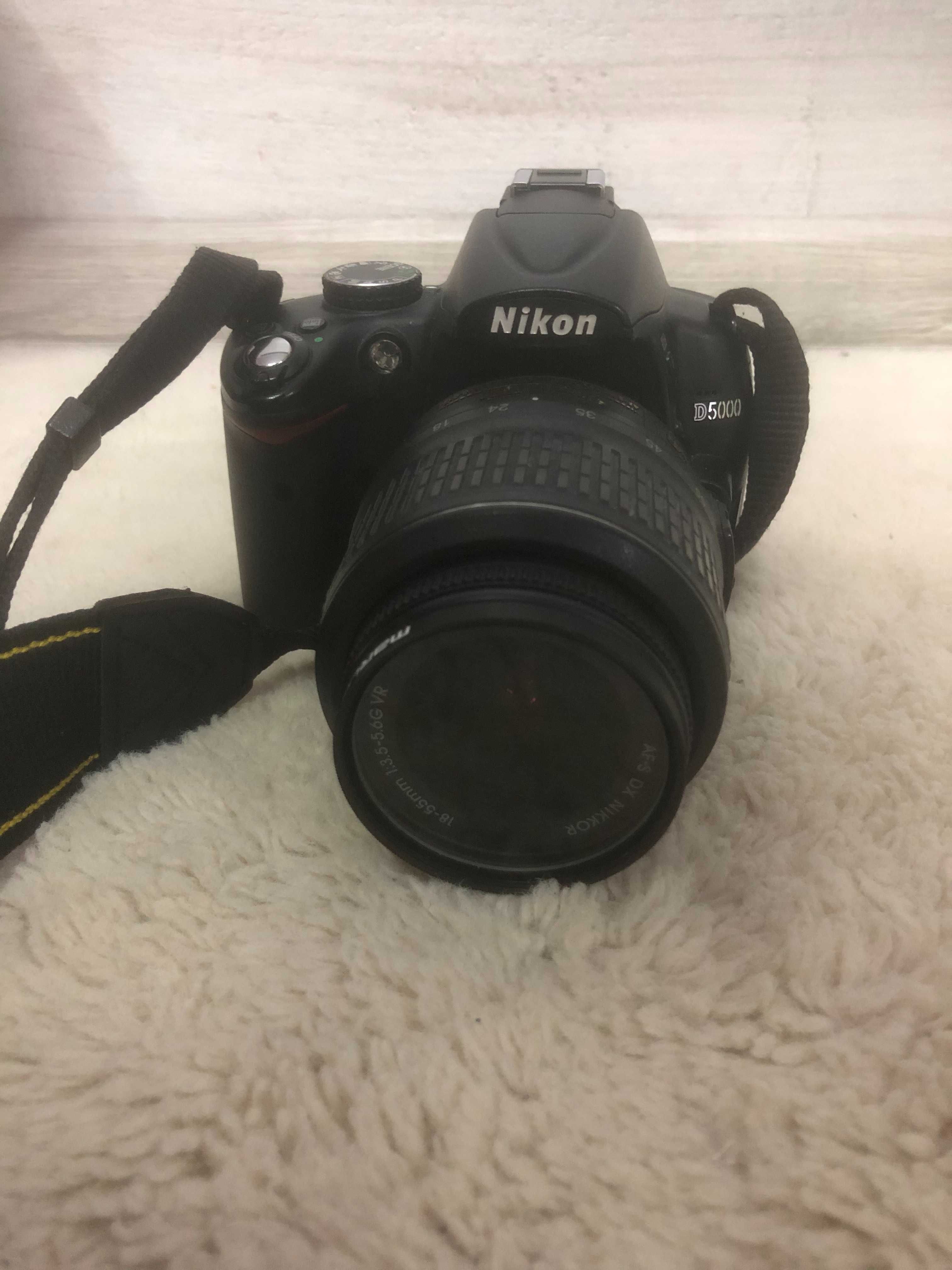 Aparat fotograficzny Nikon D5000 - Lustrzanka cyfrowa