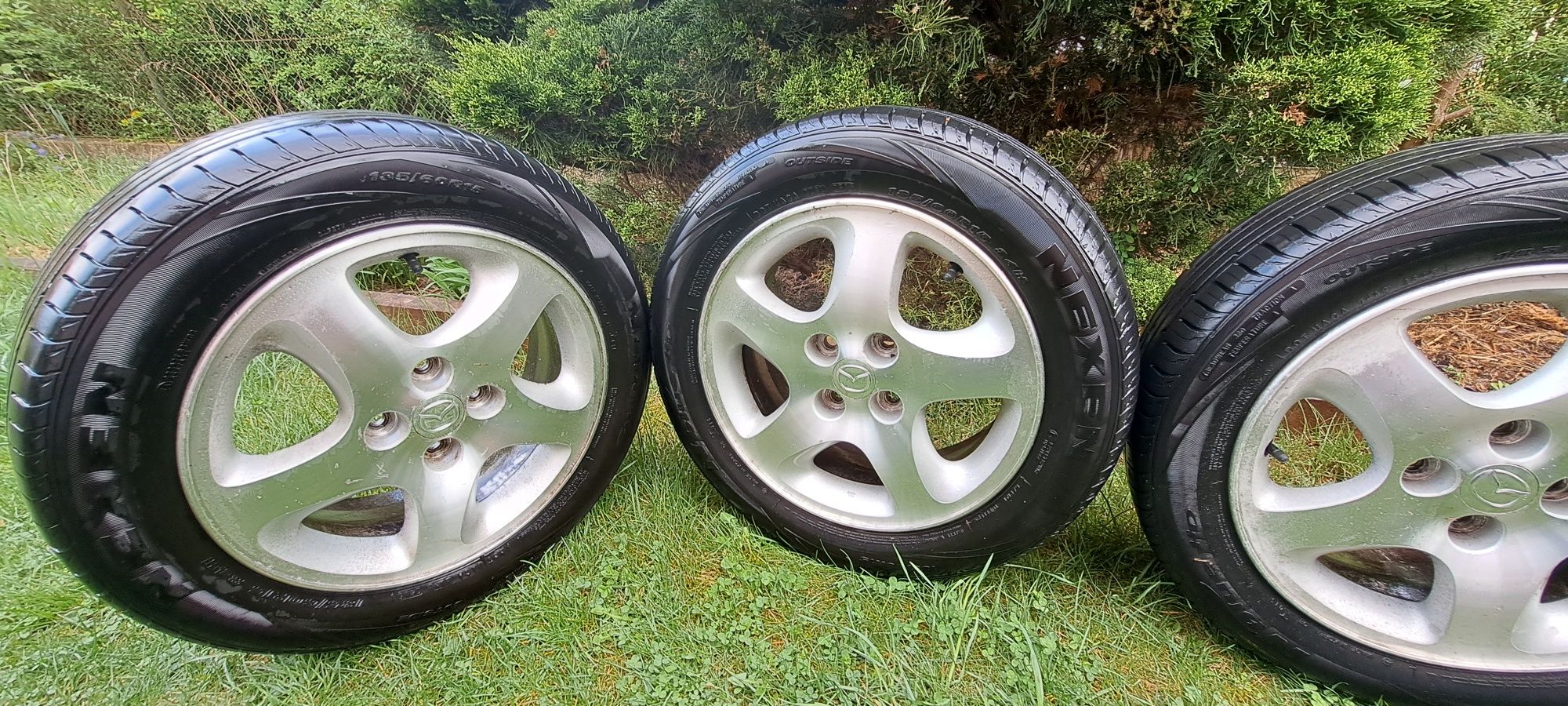 Alufelgi 15 4x100 6J Opony Lato 7mm