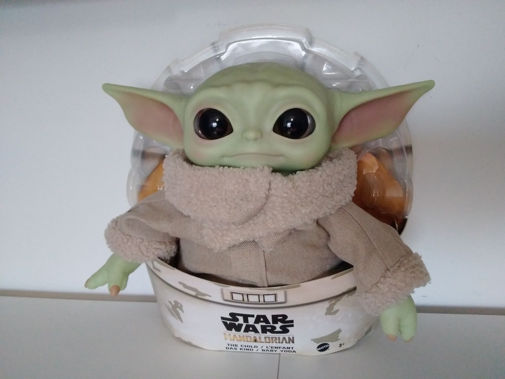 Brinquedo Baby Yoda 28cm Mandalorian Stars Ward The Child