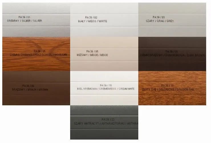 brama rolowana max. wymiar! profil PA 77 mm szer 500 cm x wys 400 cm!