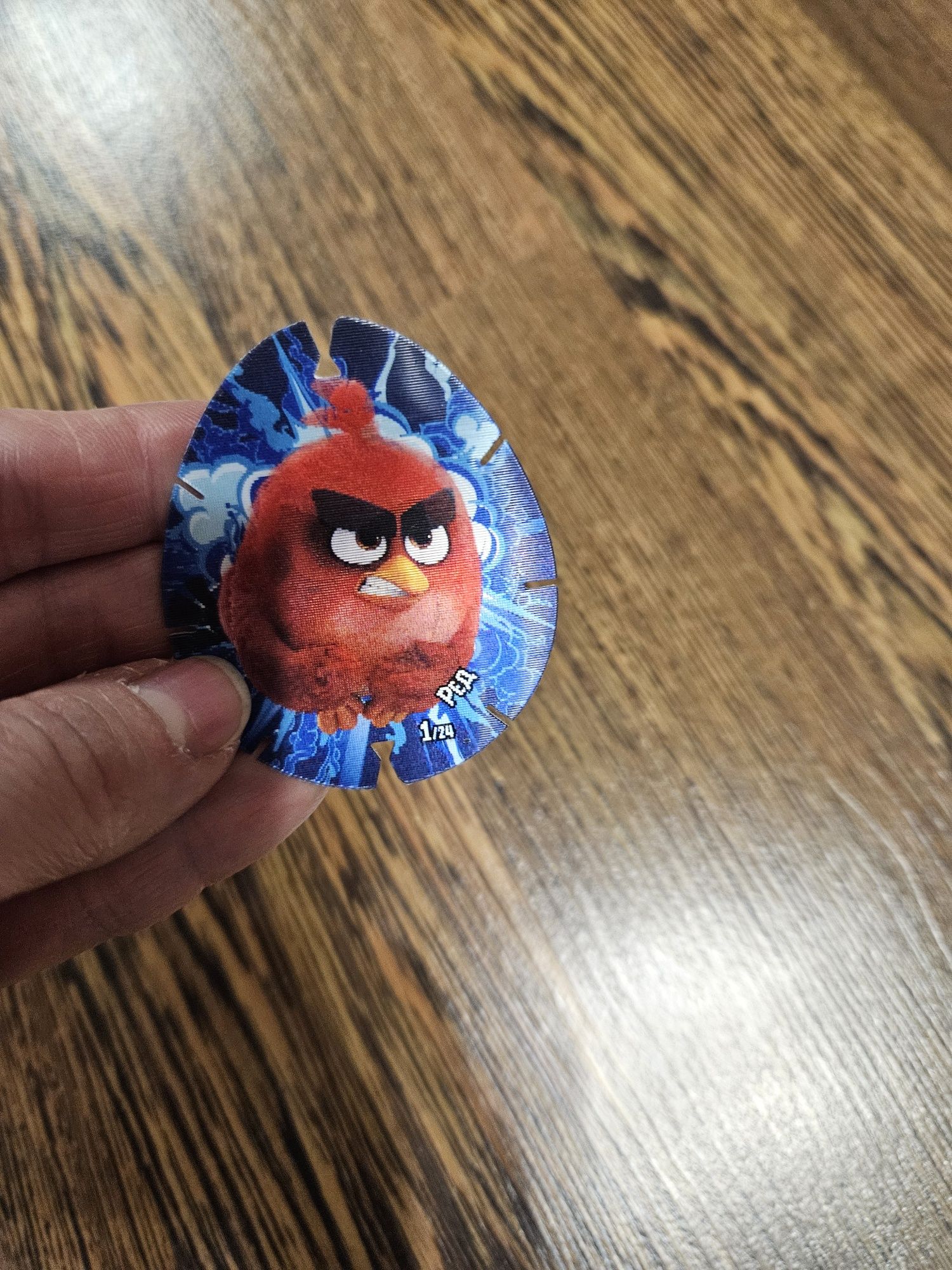 Переливающиеся картинки 5 шт Angry birds