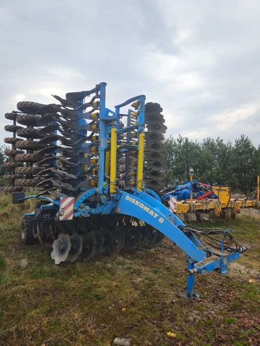 Brona talerzowa farmet Diskomat 8  ( talerzówka ) lemken horshe