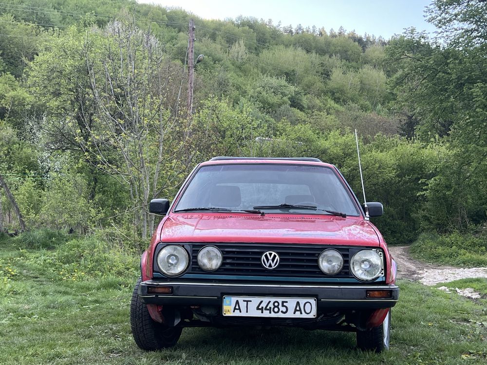 Golf 2 1.3 на повному ходу