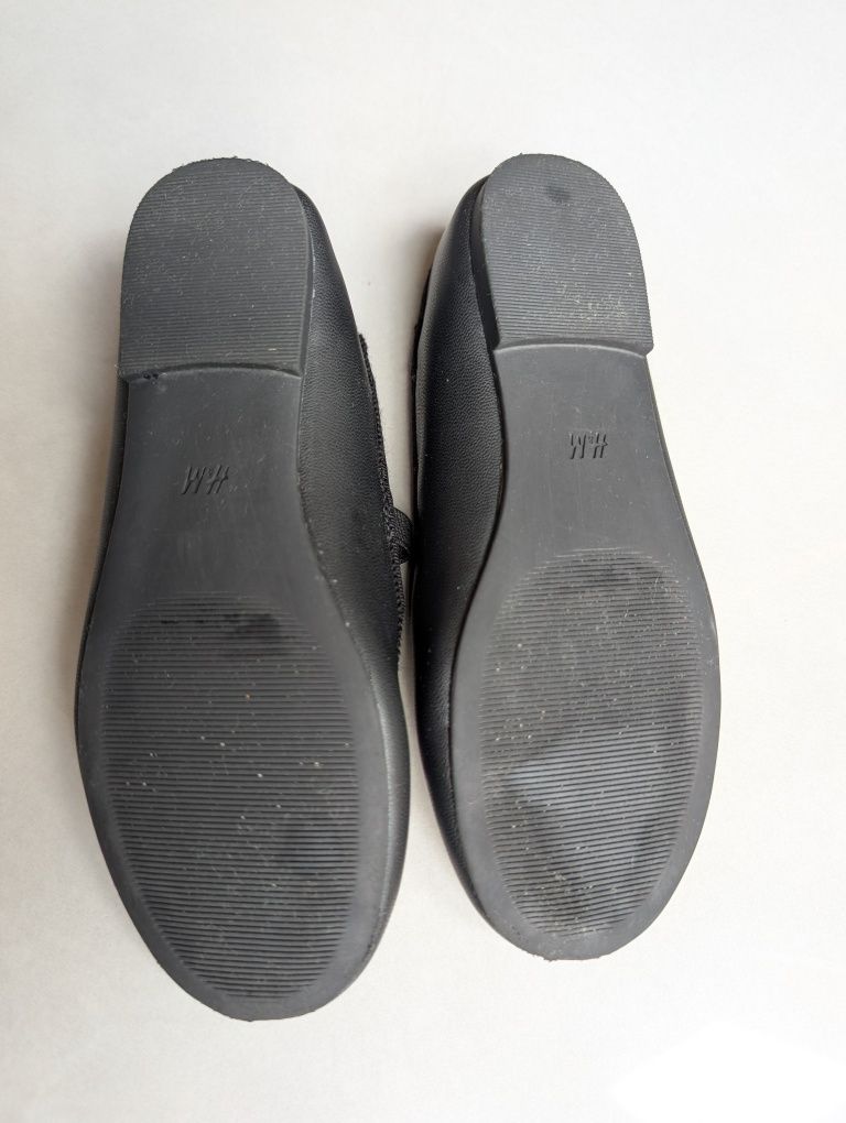 Baleriny buty czarne H&M r. 30 dł. Wkładki 18,5cm