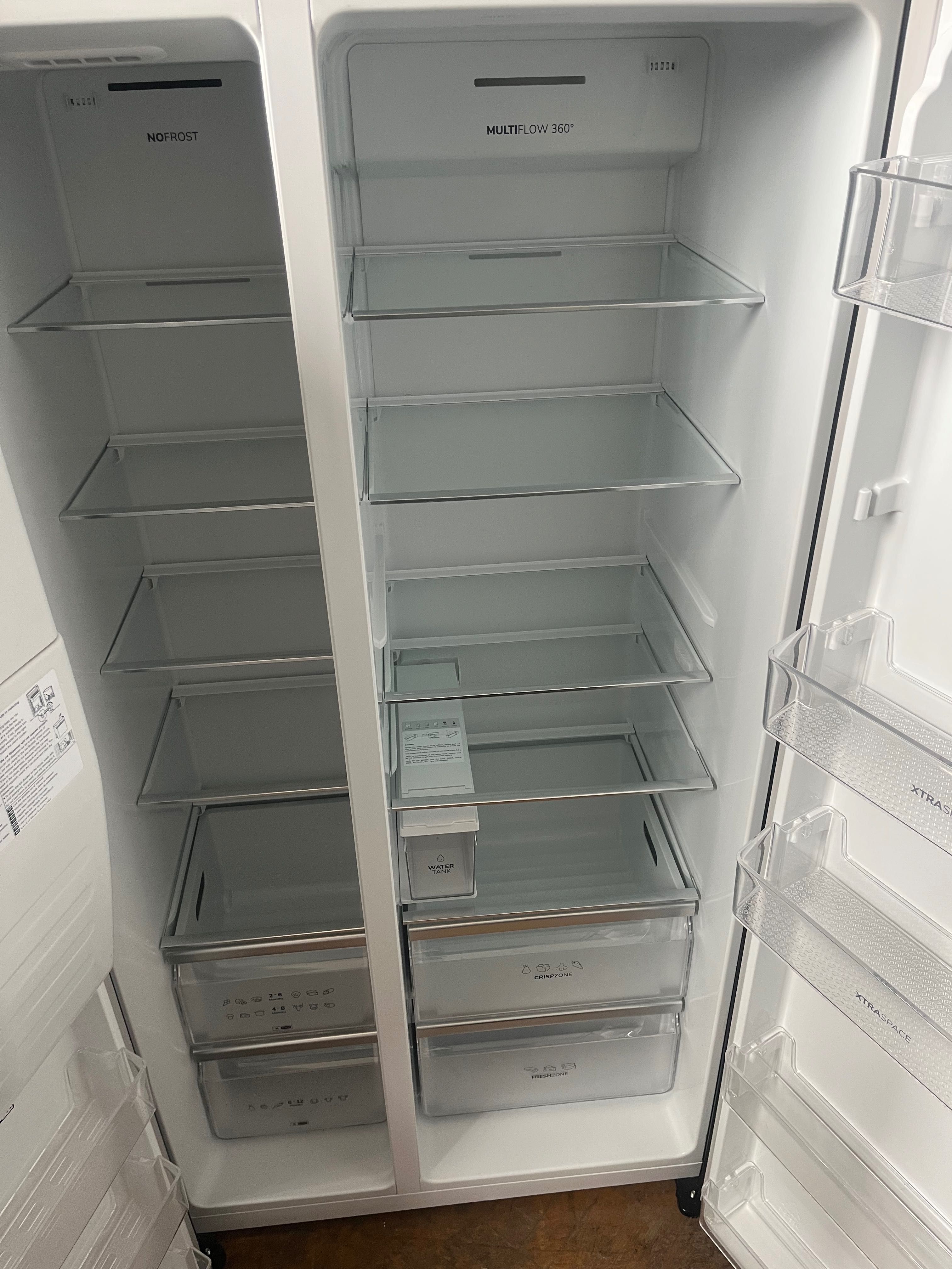 Lodówka Gorenje NRS9EVB Side by Side Czarna 179,3cm z gwarancją