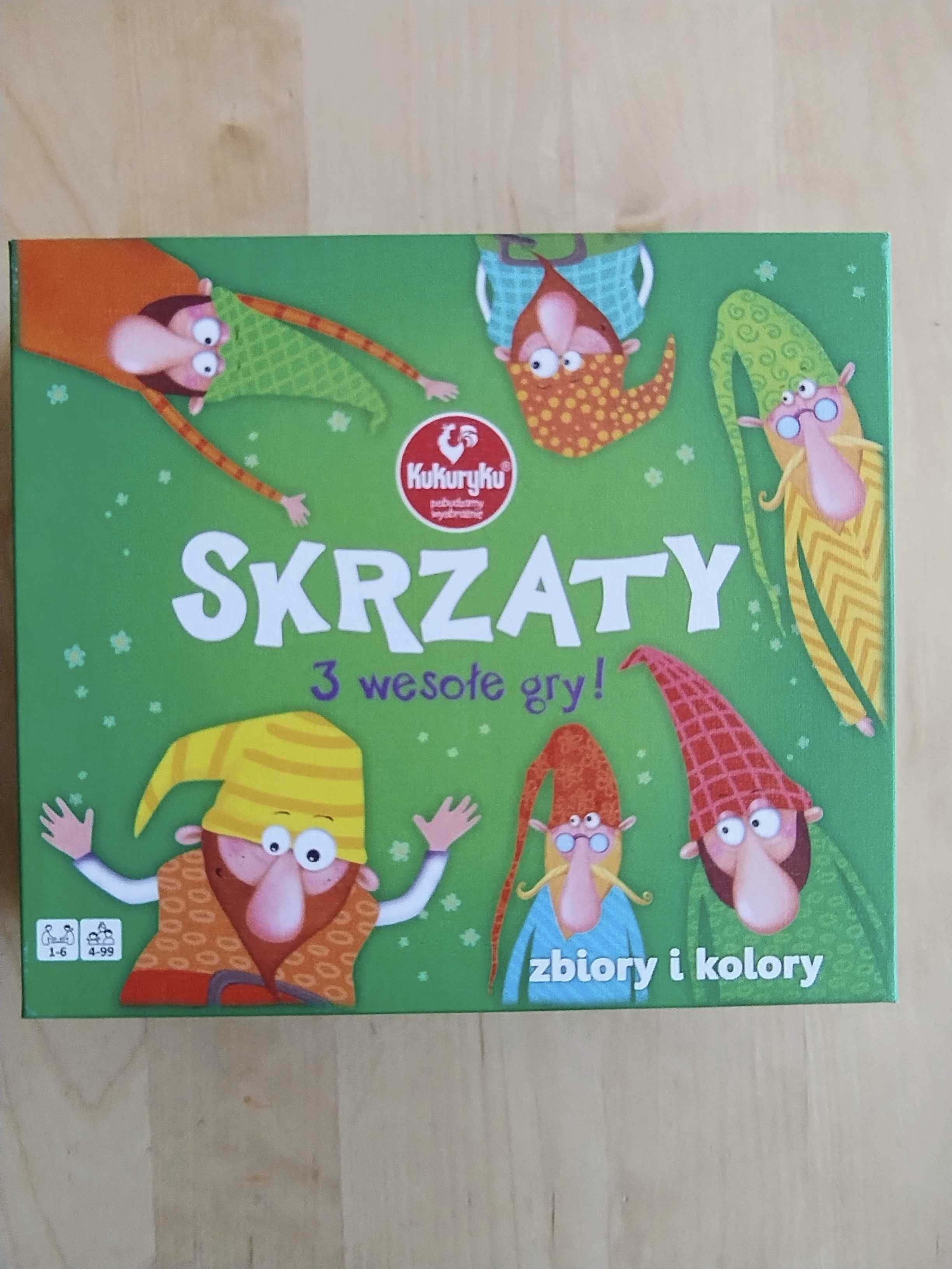 Skrzaty | Gra planszowa - Kukuryku | 4+