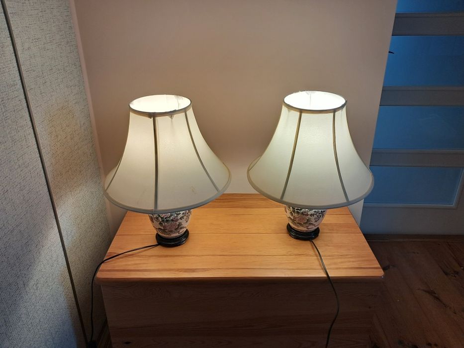 Lampy stołowe,  ceramiczne