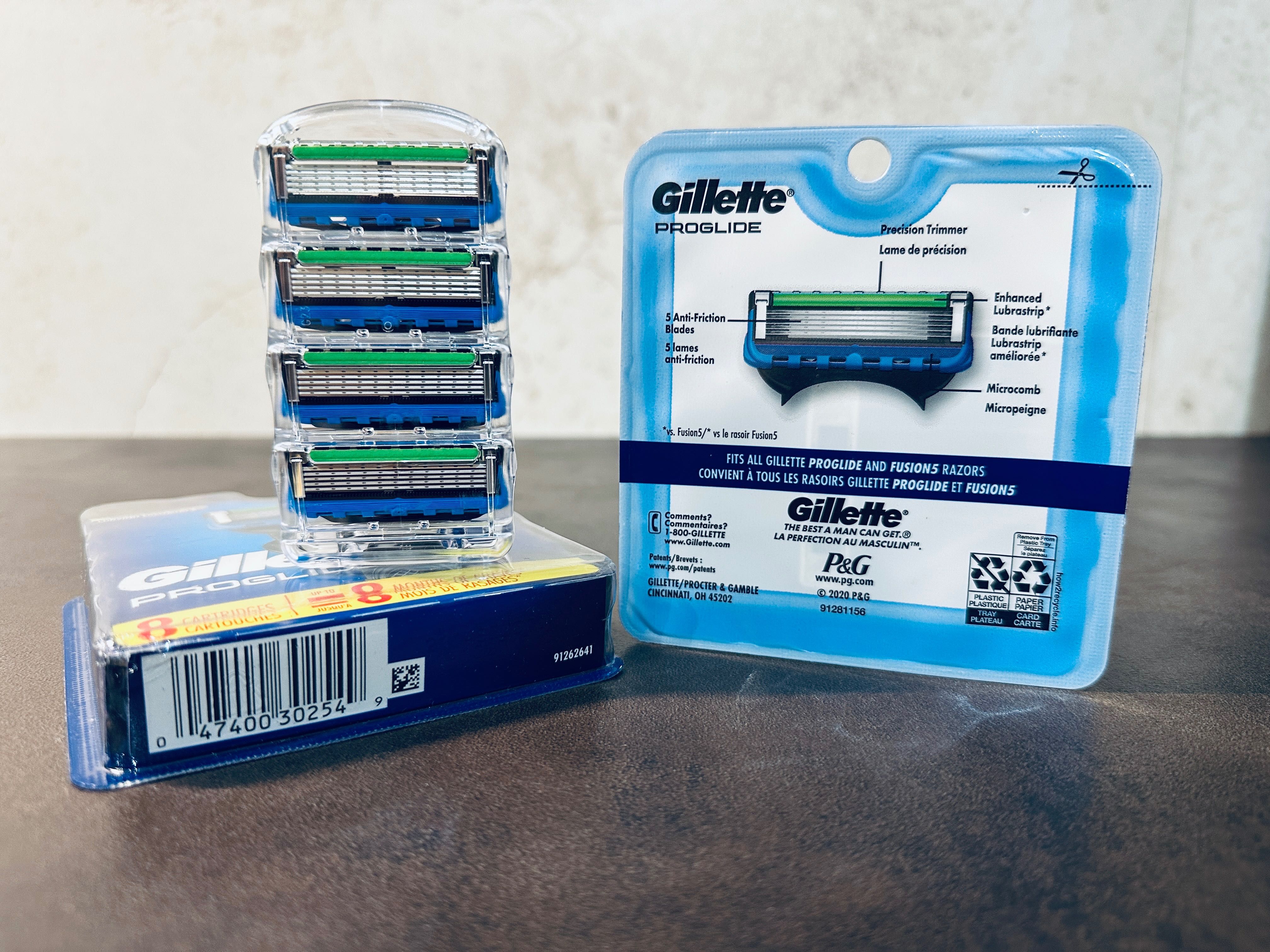 Картриджі Gillette Proglide