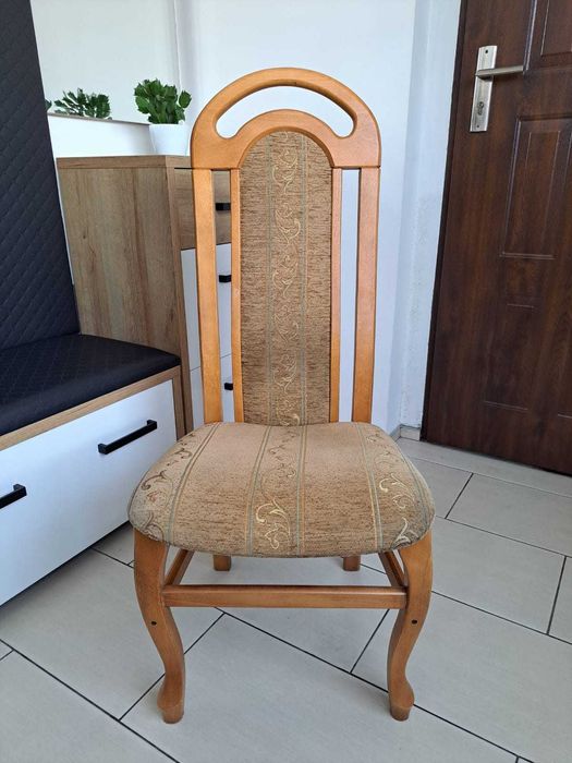 Krzesła tapicerowane, 10 sztuk