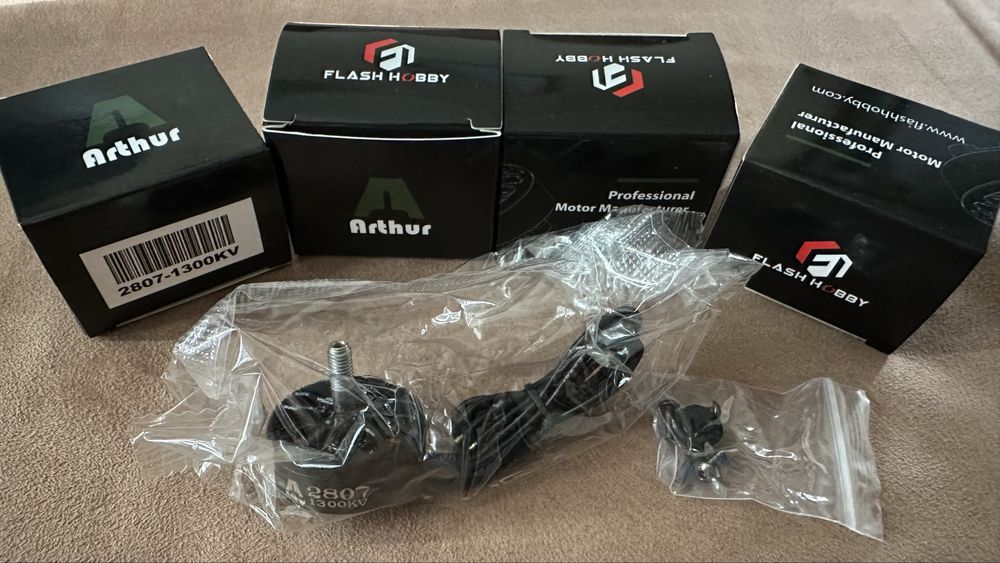 Flashhobby Arthur 2807 1300 kv / 3115 900 kv fpv моторы для дронов