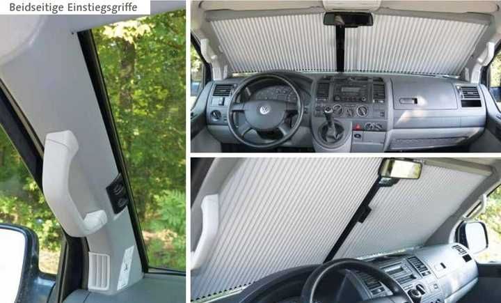 Термо жалюзи штори на лобовое стекло VW Multivan Т5 Кемпер Автодом