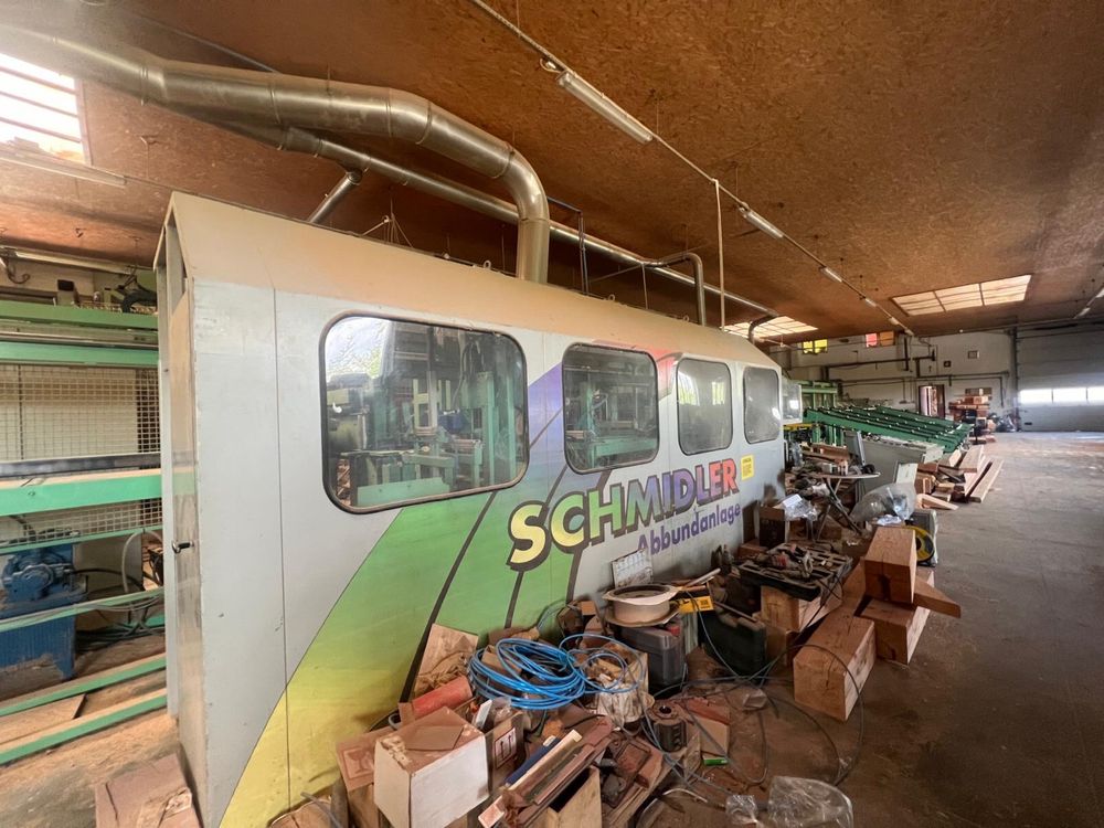 SCHMIDLER CNC linia ciesielska jak HUNDEGGER więźba dachowa automat