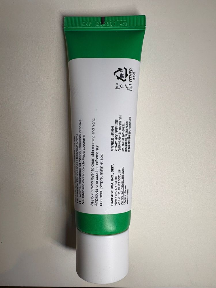 Dr.Jart+ Cicapair Intensywnie regenerujący krem z wąkrotką azjatycką