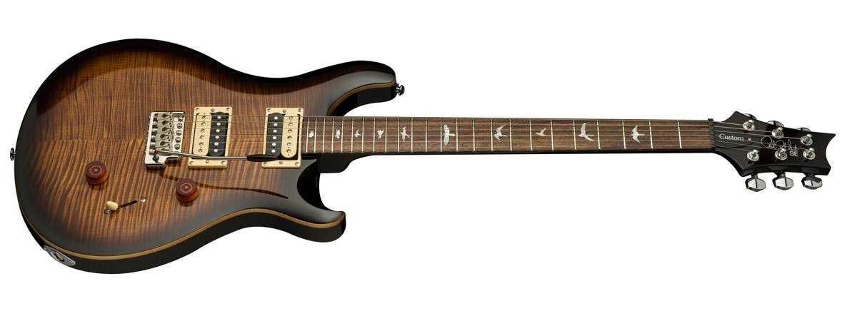 PRS SE Custom 24 Black Gold Burst - gitara elektryczna