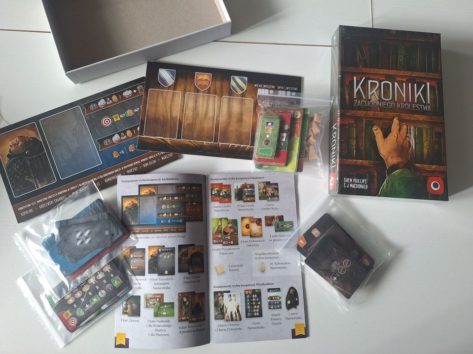 Kroniki zachodniego królestwa 3 dodatki do 3 gier s.philipsa