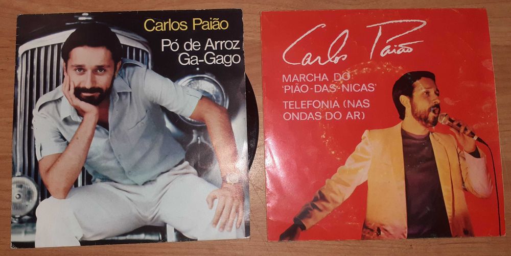 Carlos Paiao 7" singles x 2