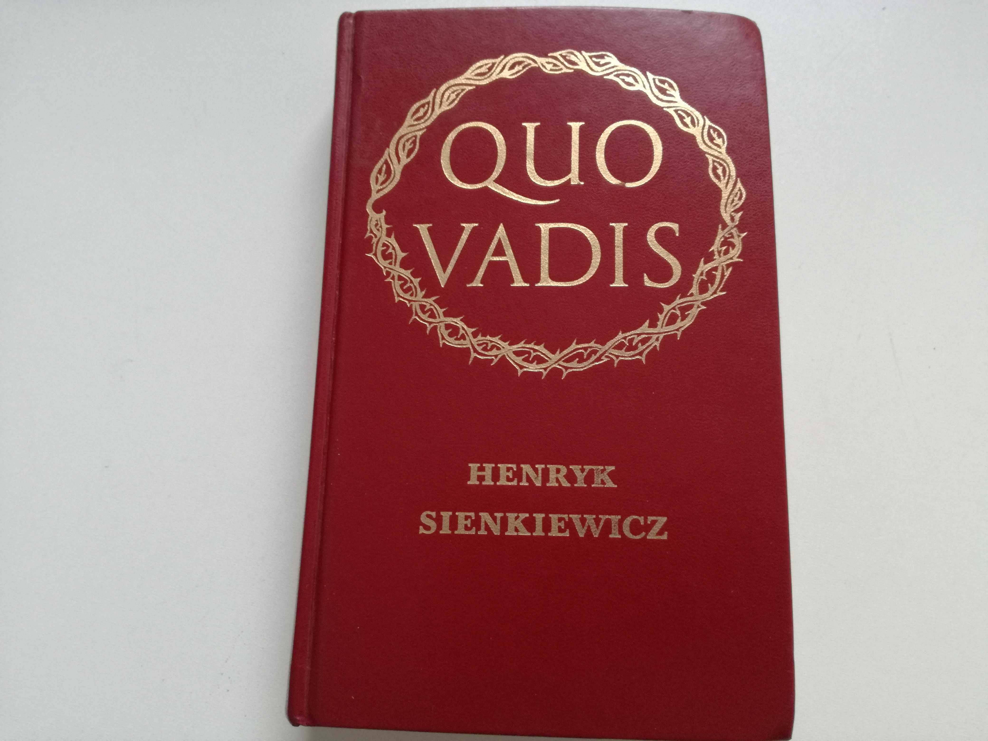 Quo Vadis Henryk Sienkiewicz Twarda oprawa