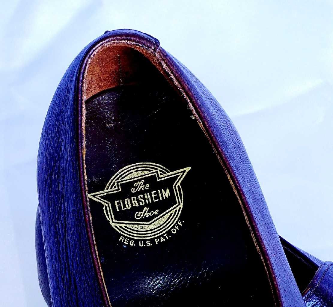 Florsheim 41 loafers shark heel&skin tricker's ferragamo gucci santoni