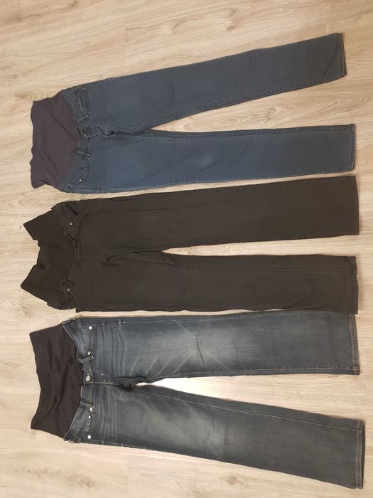 H&M Mama Spodnie ciążowe i 3 inne pary 36 38