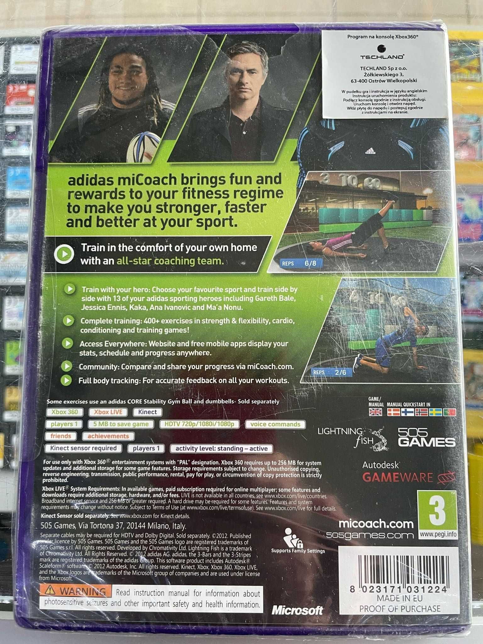Xbox 360 - Adidas Micoach - Sklep - Wolumen - Metro Wawrzyszew