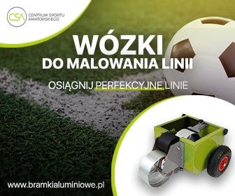 Wózek do malowania znakowania linii boiska CSA PRO 12 cm