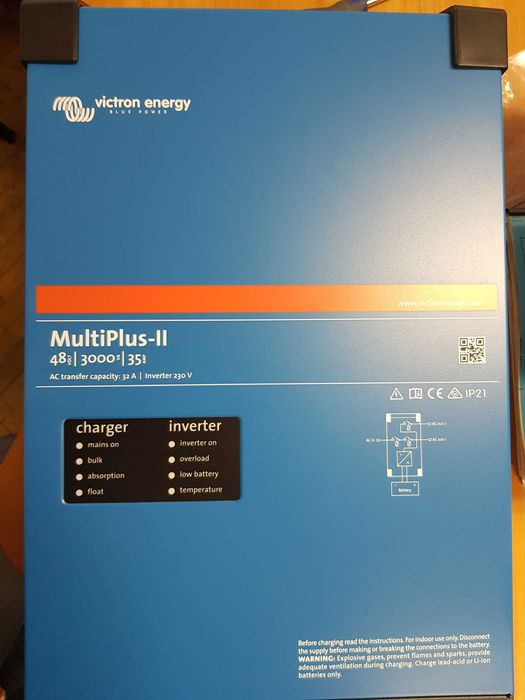 Інвертор Victron MultiPlus II 48/3000/35-32