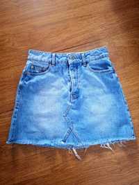Spodniczka jeans, spodnica mini