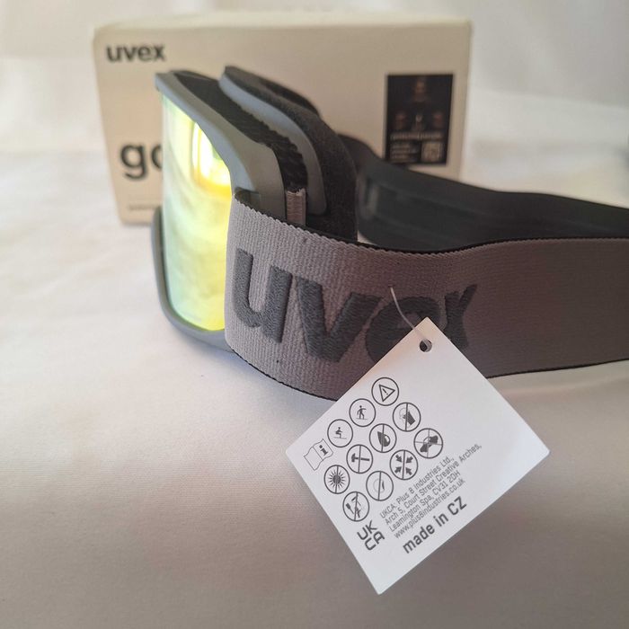 Gogle narciarskie Uvex Elemnt FM Rhino Matt S2