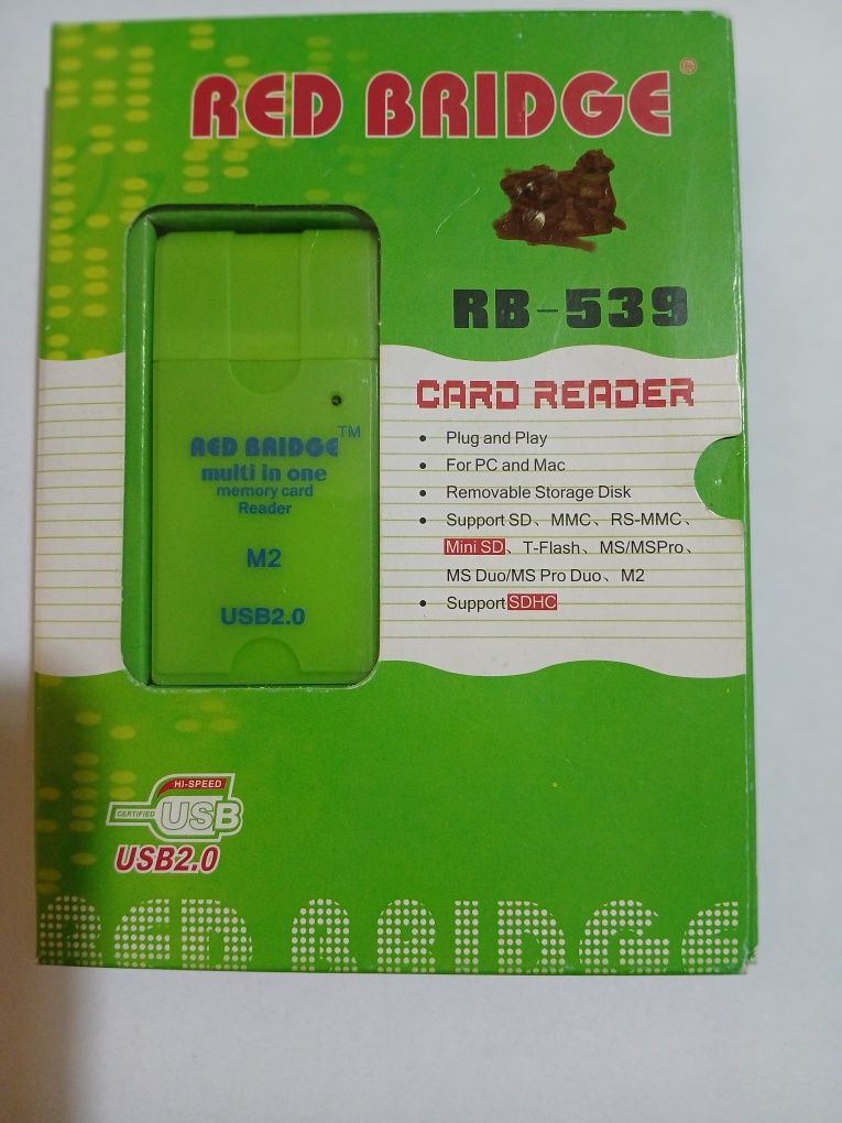 Картридер USB 2.0 для карт пам'яті