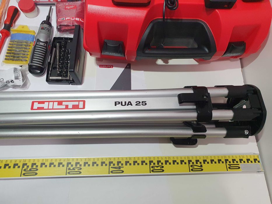 Niwelator obrotowy HILTI PR 2 HS-A12 duzy zestaw statyw lata dodatki